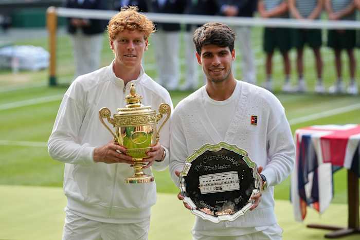 Jannik Sinner wilde Wimbledon winnen, maar hij moest echt Carlos Alcaraz verslaan
