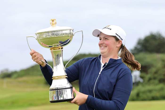 Lottie Woad, een voormalige ster van de staat Florida, wint de Women's Scottish Open in haar pro -debuut
