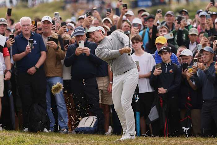 McIlroy maakt het goed in portrush Homecoming met de eerste ronde 70 bij British Open