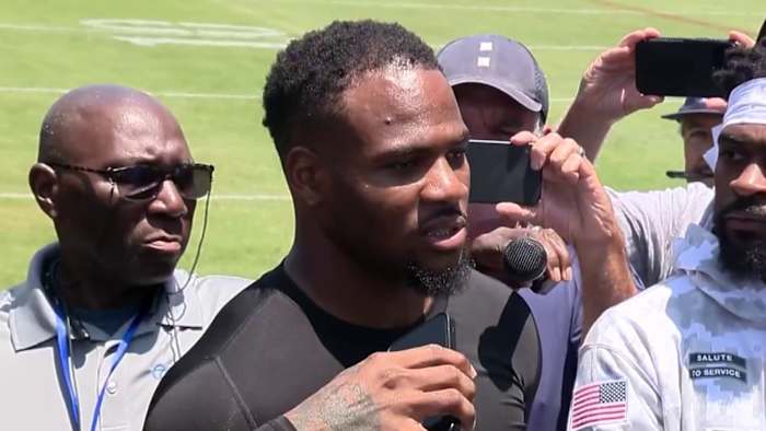 Micah Parsons behandelt het contractgeschil, waarom hij het niet volhoudt in Cowboys Training Camp