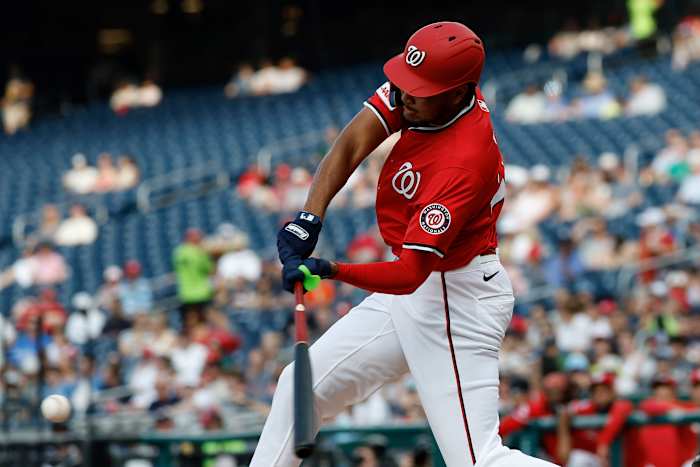 Nationals Slugger James Wood sluit zich aan bij Ronald Acuña Jr., Cal Raleigh als deelnemers aan Home Run Derby