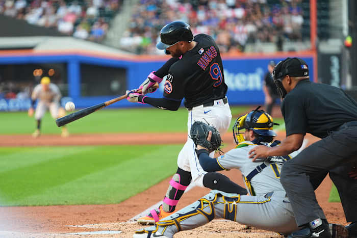 Nimmo en Lindor leveren na line -upverandering terwijl Scuffling Mets Brewers versloeg om Doubleheader te splitsen