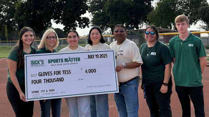 Non -profit ter ere van Uvalde schietende slachtoffer ontvangt $ 4K donatie om jonge atleten te ondersteunen