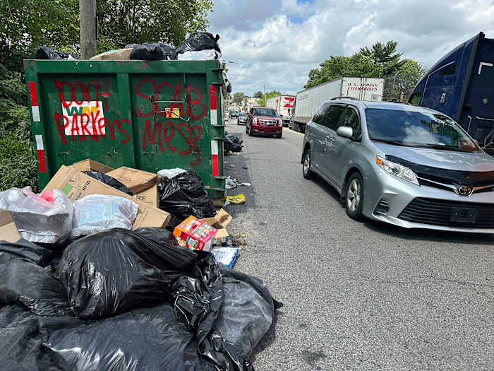 Philadelphia Workers en City bereiken een deal om een ​​einde te maken aan staking die de pick -up van de residentiële afval stopte