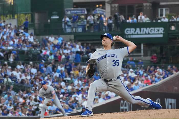 Rich Hill wordt de oudste speler in majors op 45 -jarige leeftijd met Start Against Cubs