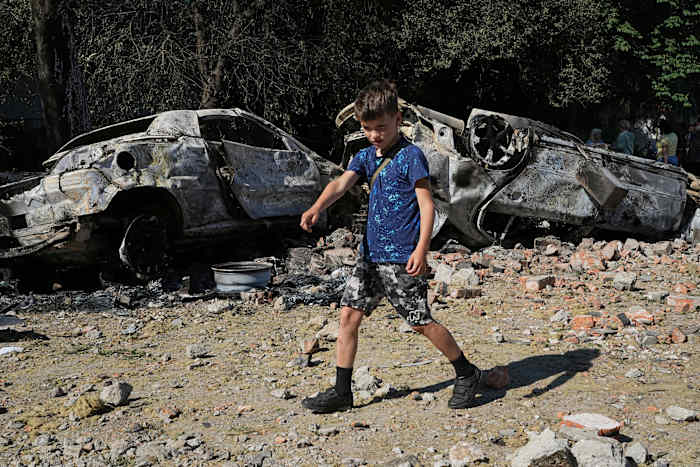 Rusland hamert Kyiv in de grootste raket- en drone -spervuur ​​sinds de oorlog in Oekraïne begon