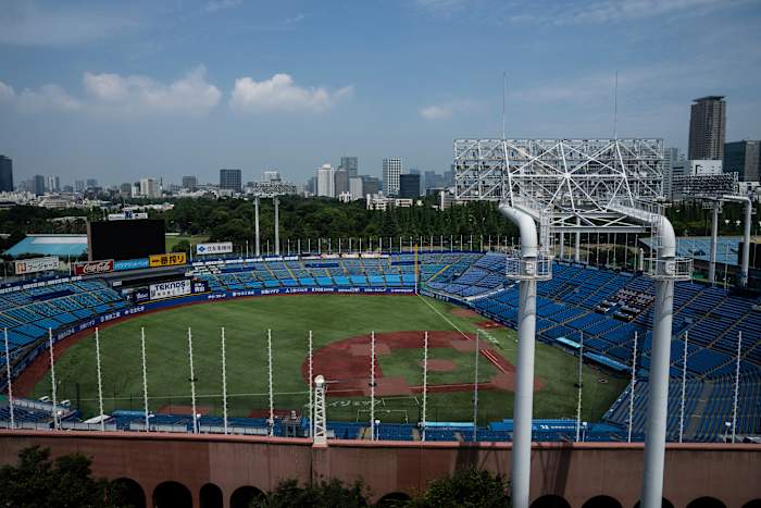 Stadion waar Babe Ruth in Tokio speelde, staat in het midden van een betwist parkherontwikkelingsplan