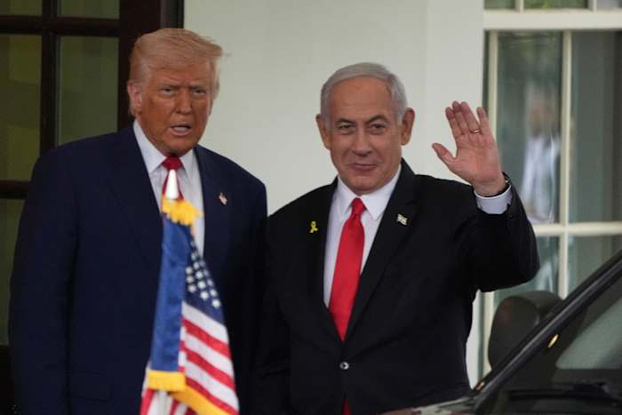 Trump en Netanyahu kunnen een overwinningsronde op Iran nemen, maar de Gaza -oorlog doemt op hun ontmoeting