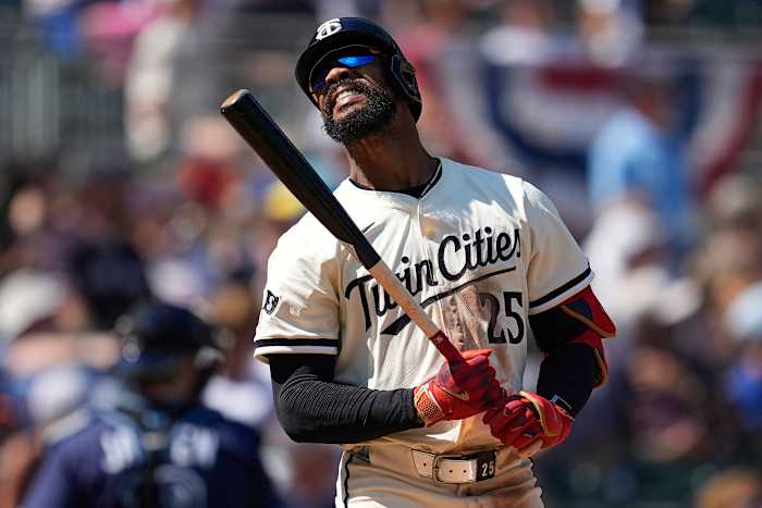 Twins Slugger en Georgia Native Byron Buxton wordt de 4e deelnemer aan de thuisrun Derby van volgende week