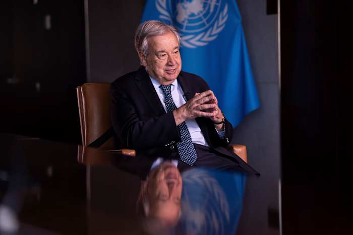 Voor hoop op klimaatverandering stelt UN Chief zijn vertrouwen in marktkrachten in de markt
