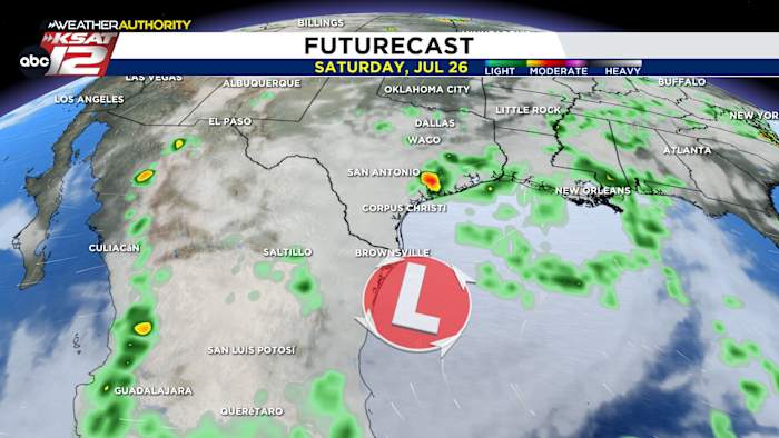 Wazig en bewolkt weer maandag, drievoudige cijfers die later deze week terugkeren