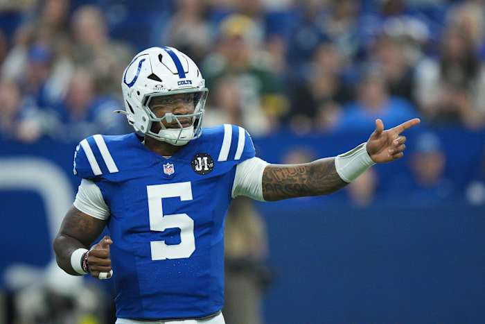Colts GM gelooft dat QB Anthony Richardson nog steeds deel zal uitmaken van de toekomst van het team