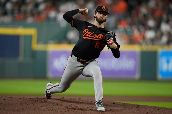 De Brandon Young van Orioles haalt de laatste start van de laatste start af en maakt bijna geschiedenis versus Astros