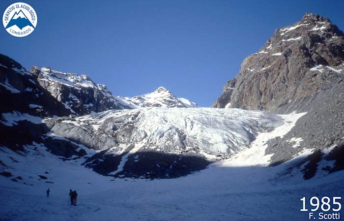 De Italiaanse Ventina Glacier heeft zo veel geologen gesmolten, nu kunnen het alleen maar op afstand volgen