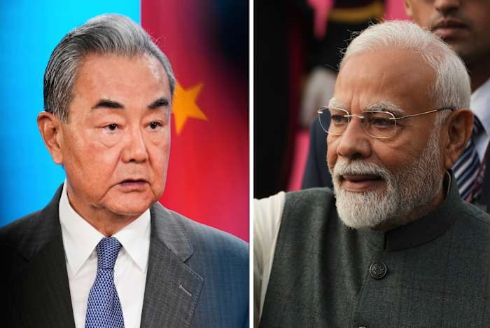 De Modi van India om de topdiplomaat van China te ontmoeten als Aziatische machten herbouwen banden