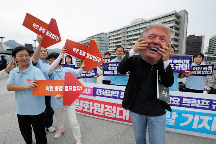 De Zuid -Koreaanse president zal de Japanse leider ontmoeten voorafgaand aan Summit met Trump
