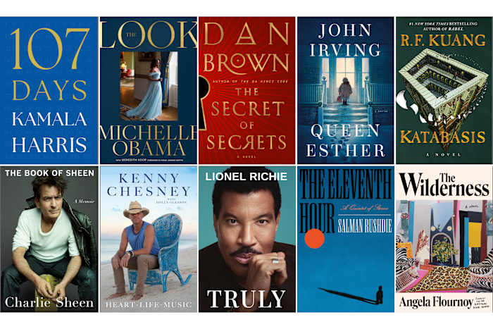 De herfst is het grootste seizoen van boeken. Verwacht een aantal langverwachte rendementen