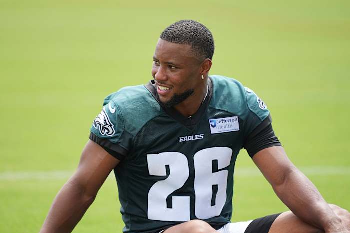 Eagles die terugloopt Saquon Barkley weigert uitnodiging om lid te worden van Trump's Sports Council