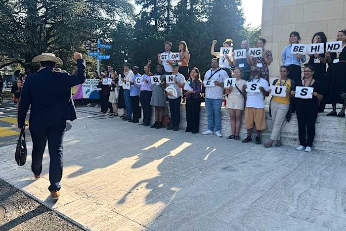 Groepen proberen het verdrag van plastic vervuiling bij de VN te beïnvloeden als de onderhandelingen afsluiten