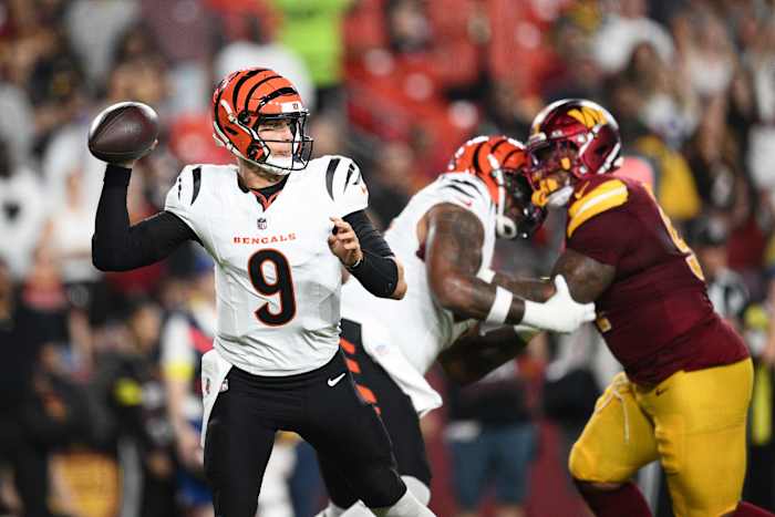 Joe Burrow regisseert twee touchdown-drives, Bengals overleed de commandanten van Jayden Daniels voor 31-17 winst