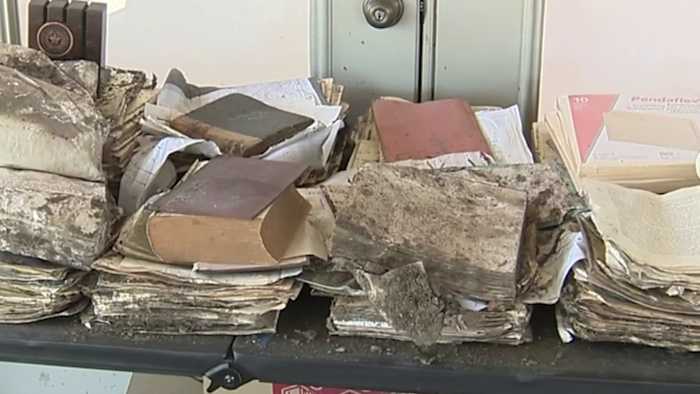 Lied geschreven na 1932 overstromingen gevonden nadat ze zijn weggevaagd in overstromingen van Hill Country