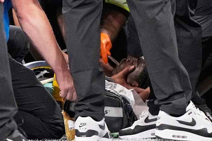 Morice Norris van Lions deelt goed nieuws nadat hij in ambulance van het veld was gehaald