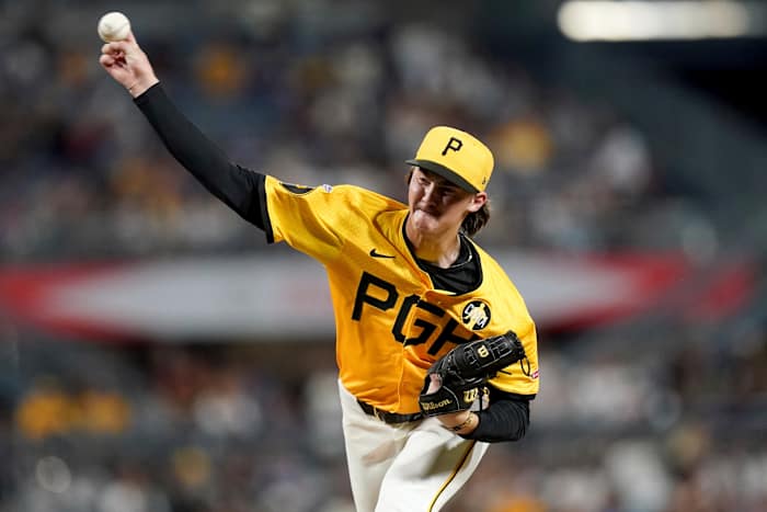 Pirates Rookie Bubba Chandler schrijft geschiedenis tijdens elektrisch, efficiënt Major League -debuut