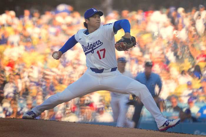 Shohei Ohtani wordt meer onvoorspelbaar met zijn velden en verdient zijn eerste overwinning voor de Dodgers