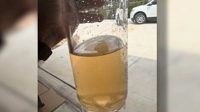 Wat zit er in de lente vertakking water? Gezinnen vragen de veiligheid na weken van verkleuring in vraag