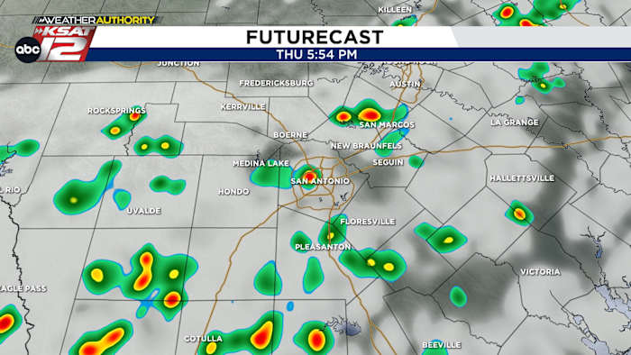 We zullen vandaag de regenbuien ontwijken