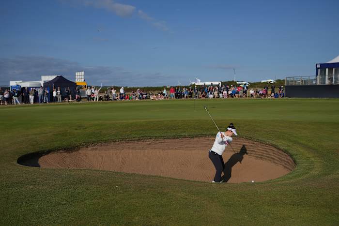 Yamashita worstelt en ziet de Britse open voorsprong van haar vrouwen krimpen tot 1 schot over Kim
