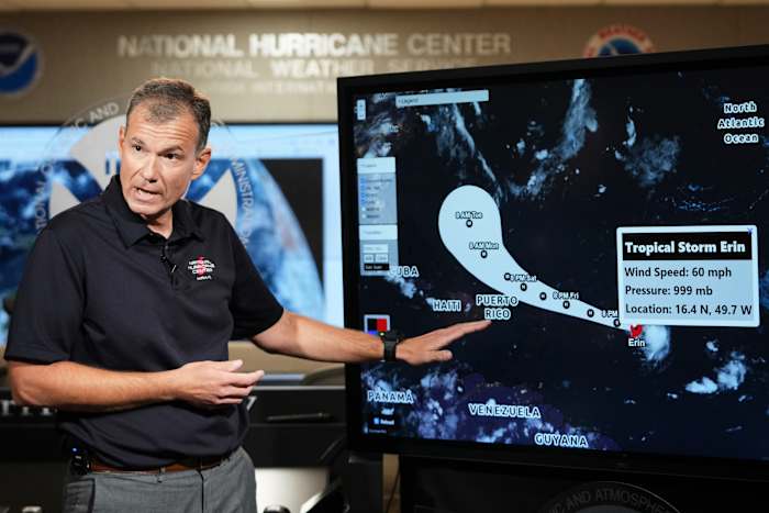 Zware regenval verwacht in Puerto Rico en Maagdeneilanden als tropische storm erin nadert