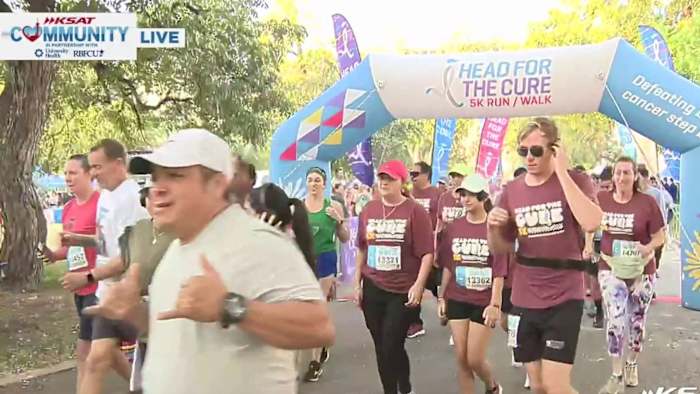 12e jaarlijkse hoofd voor de Cure 5K in San Antonio haalt meer dan $ 60.000 op voor onderzoek van hersenkanker