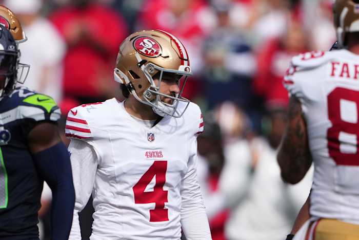 49ers snijden Jake Moody, plaats George Kittle op geblesseerde reserve