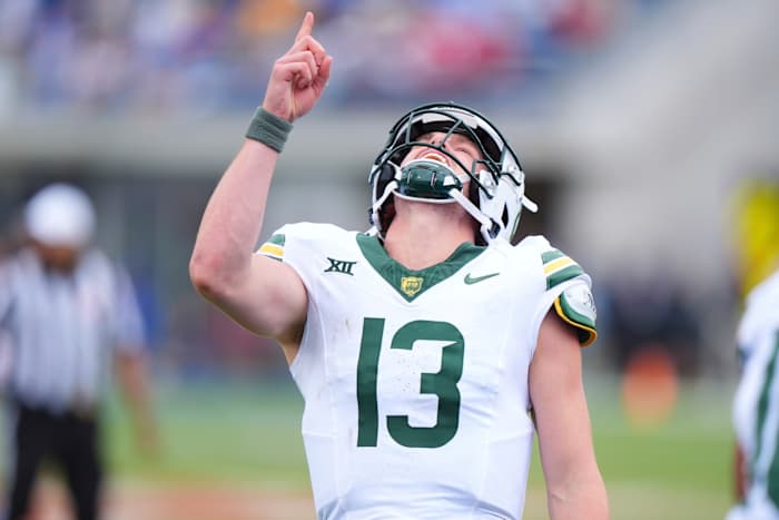 AP Player of the Week: Sawyer Robertson gooit weer 400 yards om Baylor's comeback vs. SMU te leiden