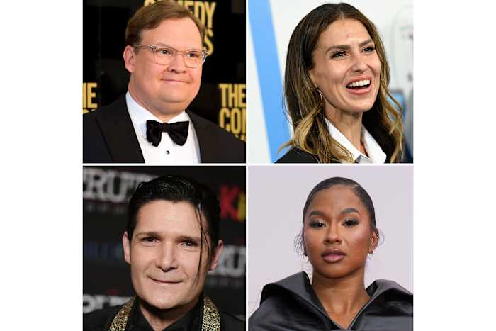 Andy Richter, Hilaria Baldwin, Corey Feldman en Jordan Chiles sluiten zich aan bij 'Dancing With the Stars' cast