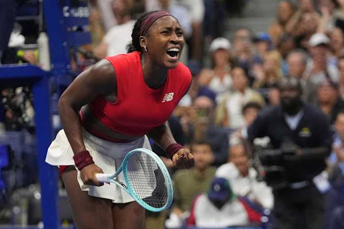 Coco Gauff en Naomi Osaka spelen elkaar op de US Open op maandag