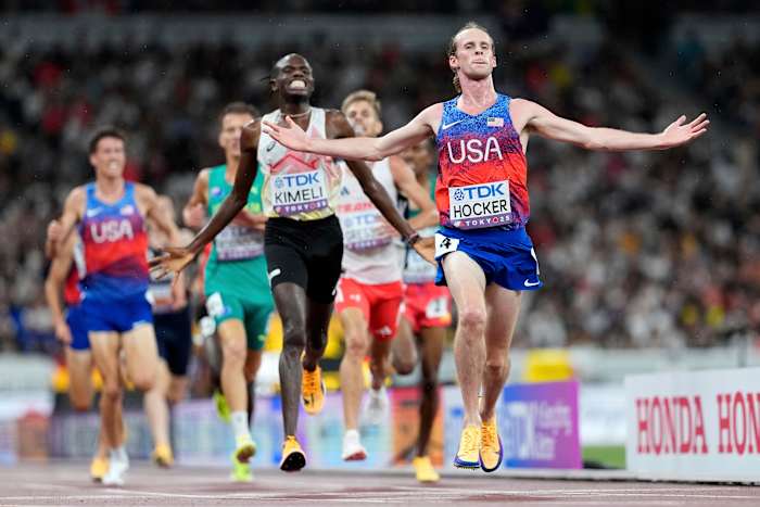 Cole Hocker mag racen en krijgt zijn goud op 5000 meter in de werelden