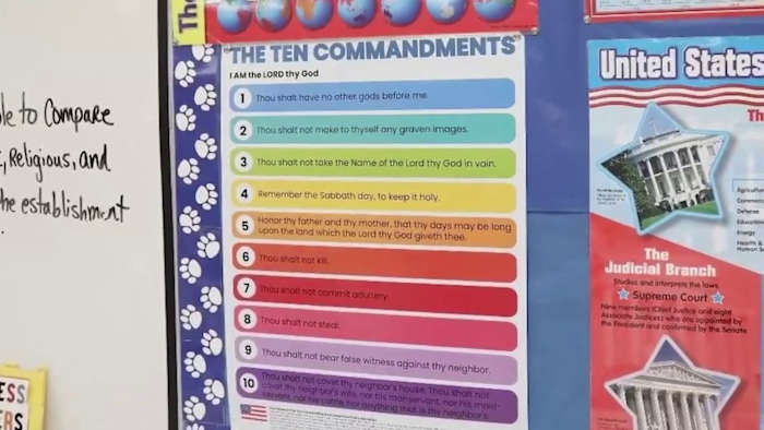 Comal ISD -ouders klinken nu op nieuwe tien geboden rechtszaak in de federale rechtbank
