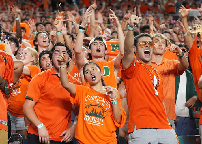 Daniels 'springen vangst nog steeds de buzz voor nr. 5 Miami, zelfs als hij probeert de pagina te draaien