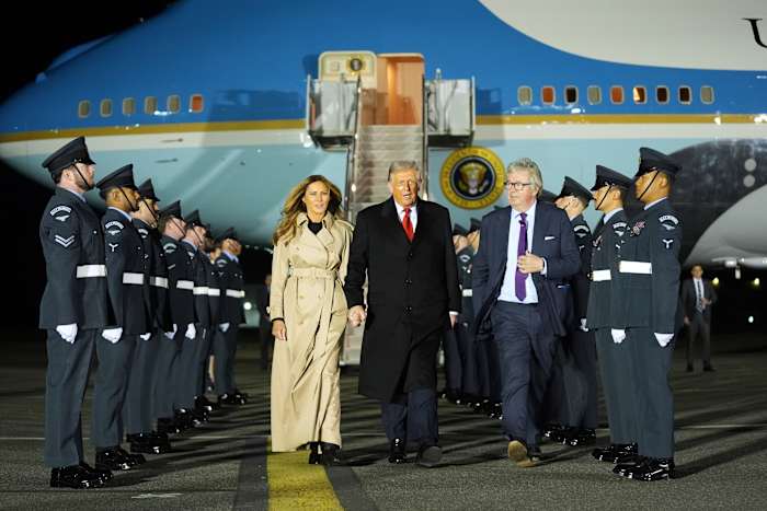 De laatste: Trump bezoekt het VK voor een staatsbezoek