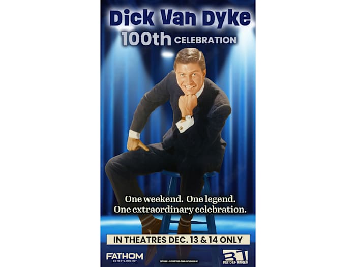 Dick Van Dyke wordt 100 in december. Fans kunnen vieren in de films