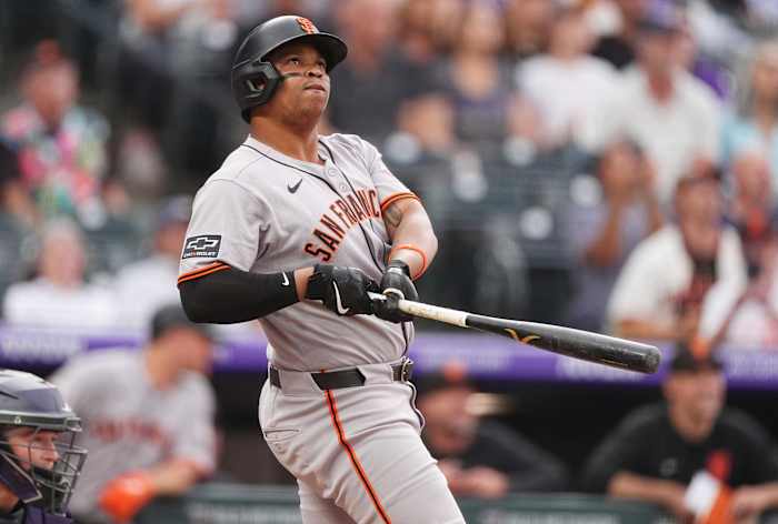Drie uitgeworpen in Giants-Rockies-wedstrijd, waardoor Rafael Devers '30e Home Run Trot of Season wordt uitgesteld