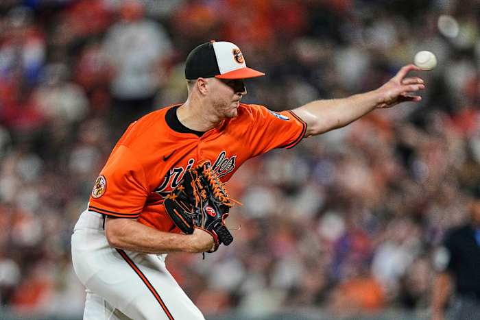 Een uit van no-hit, de Orioles verdoven de Dodgers met 4 punten in de 9e om met 4-3 te winnen