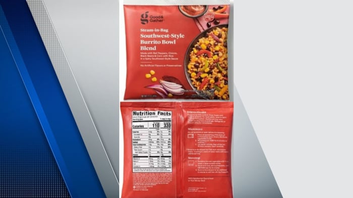 Good & Gather herinnert meer dan 57.000 producten die bij Target worden verkocht vanwege niet -aangegeven garnalenallergeen