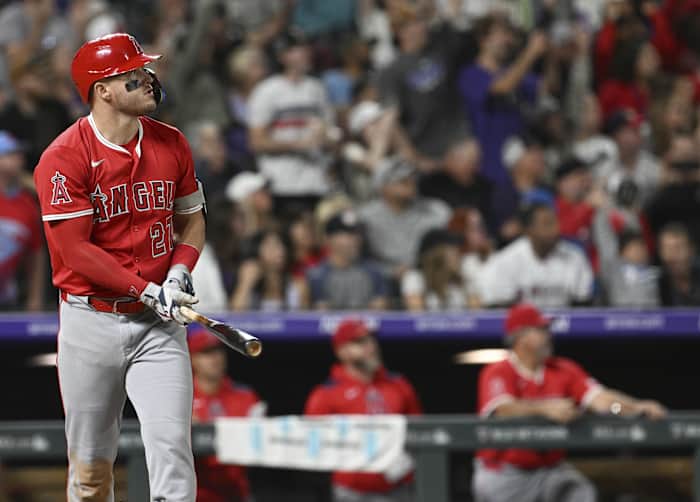 Mike Trout raakt zijn 400e carrière thuisrun in Angels overwinning op Rockies