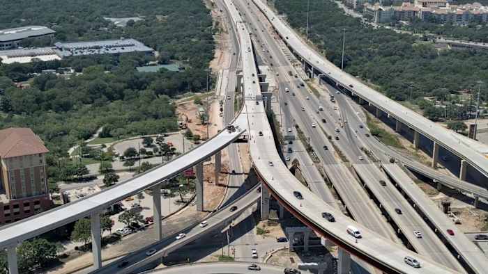 Nieuwe flyover-ramp in het noordwesten opent zaterdag bij Loop 1604 en I-10