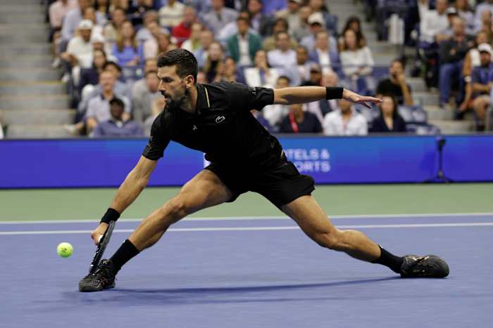 Novak Djokovic is 38 en biedt voor een 25e Slam -titel. Hij staat tegenover Carlos Alcaraz bij de US Open
