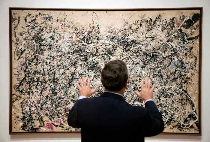 Onderzoekers lossen tientallen jaren oud kleurmysterie op in iconische Jackson Pollock Painting