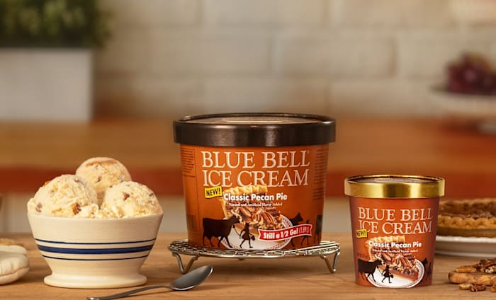 Pak een bolletje klassieke Texas -smaak met het nieuwste ijs van Blue Bell